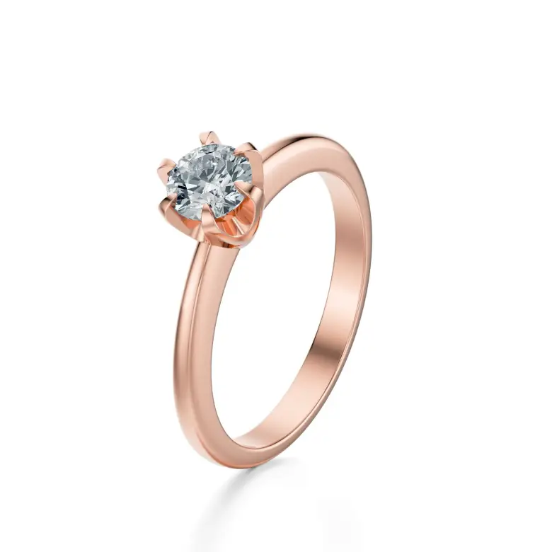 Pierścionek diament